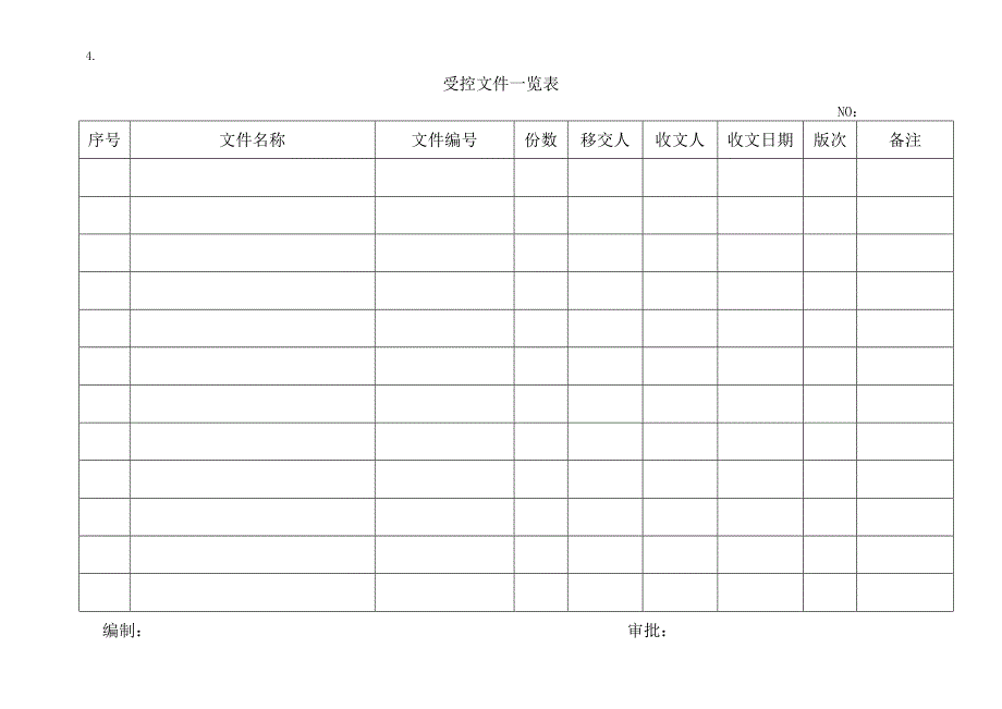 {品质管理制度表格}质量表格大全._第4页