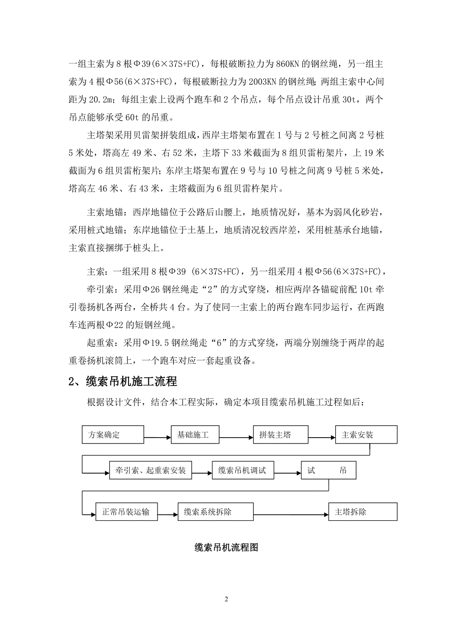 {营销方案}跨河缆索吊装施工方案_第2页