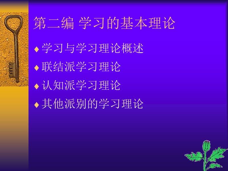 第二编学习的基本理论讲课教案_第1页