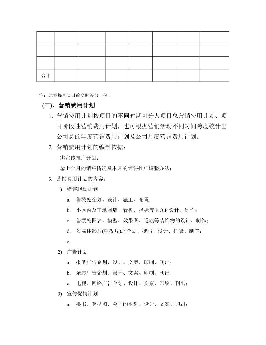 {销售管理}房地产开发公司销售管理大全_第5页