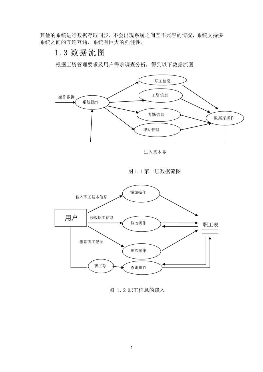 {人力资源考勤管理}工资管理系统职工考勤管理系统_第5页