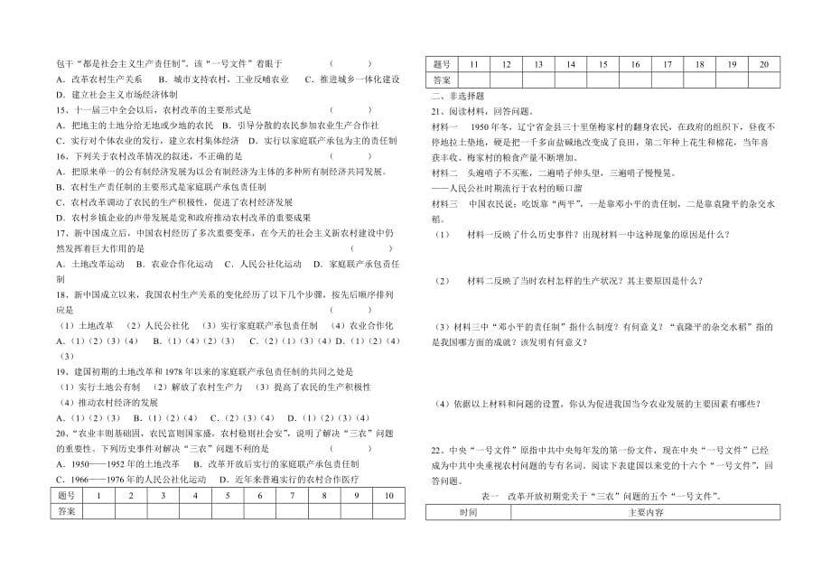 建国后农村生产关系的四次调整.doc_第3页