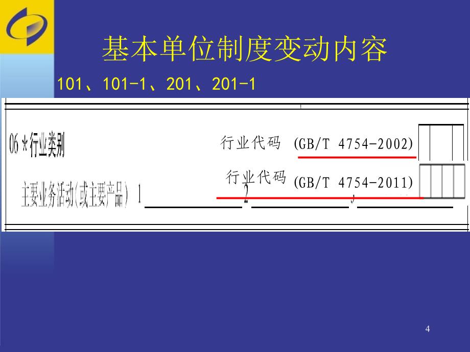 房地产业年定报培训2011年统计年报和2012年统计定报教材课程_第4页