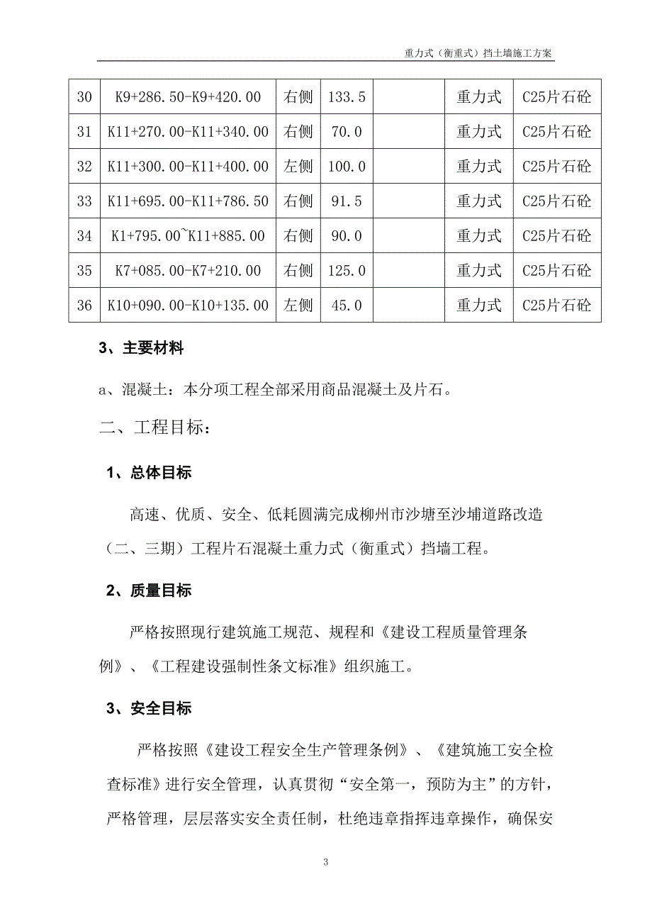 {营销方案}重力式衡重式挡土墙施工方案_第4页