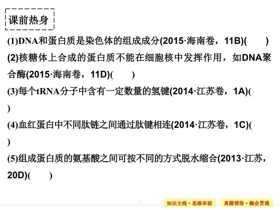 蛋白质和核酸二轮复习专题_第5页