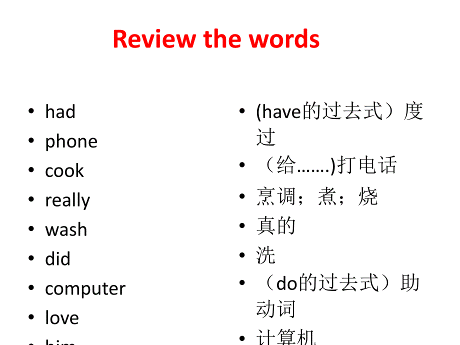 四年级下册英语课件Modue7Unit2Grandmacookedfish外研三起11_第2页