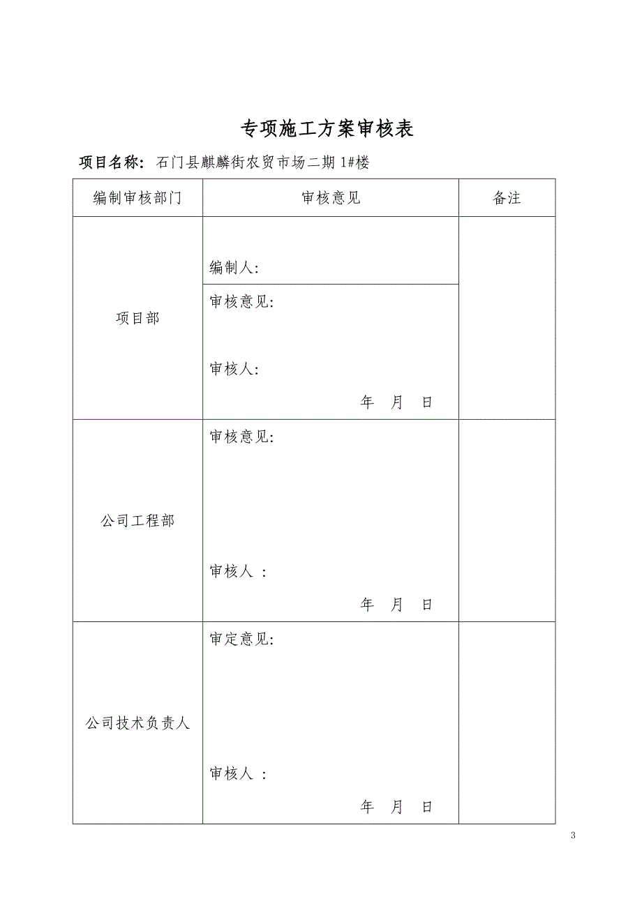 {营销策略培训}石门县麒麟街农贸市场二期临时用电专项施工_第3页