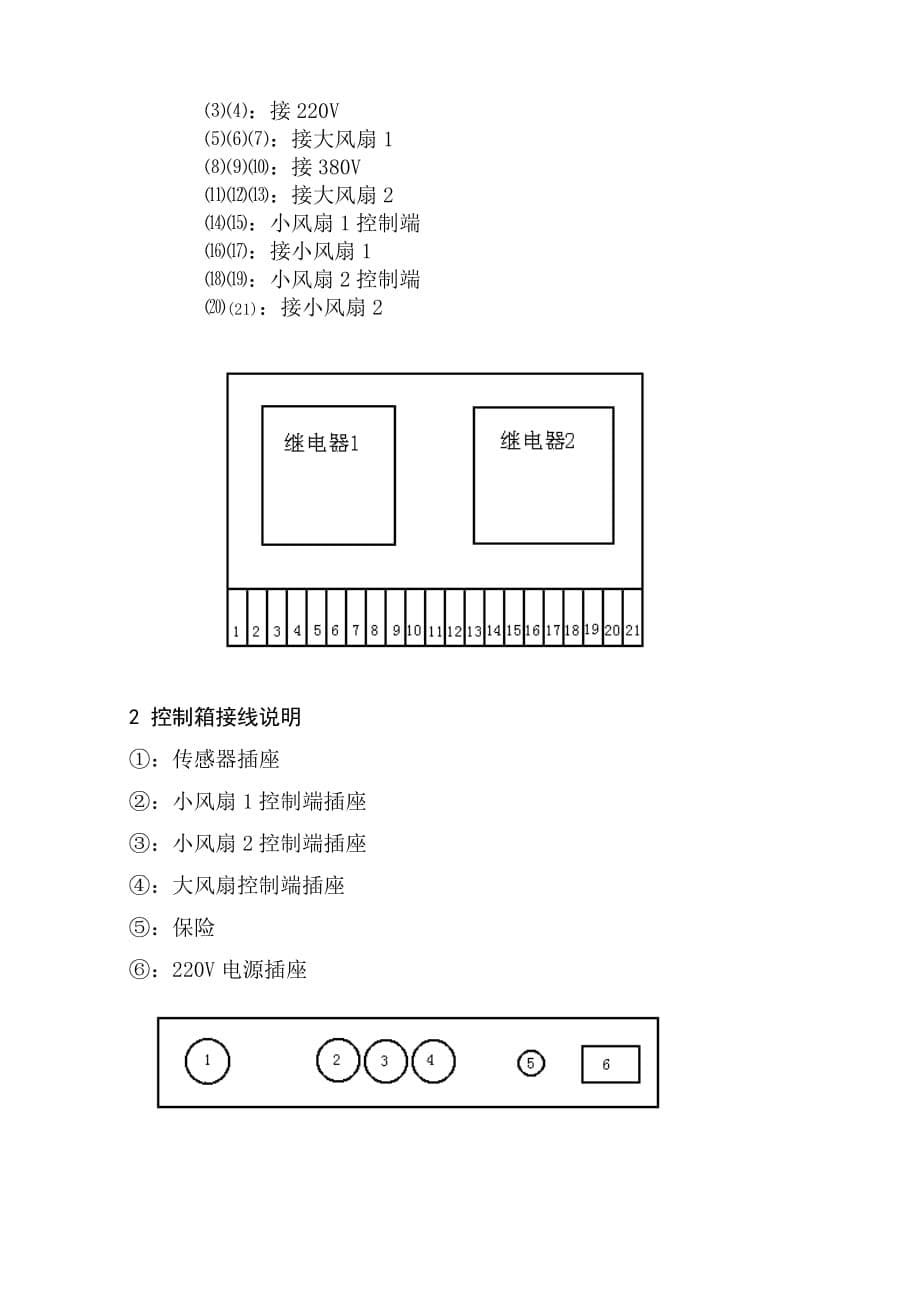 肉鸡饲养温度调节系统使用说明书_第5页