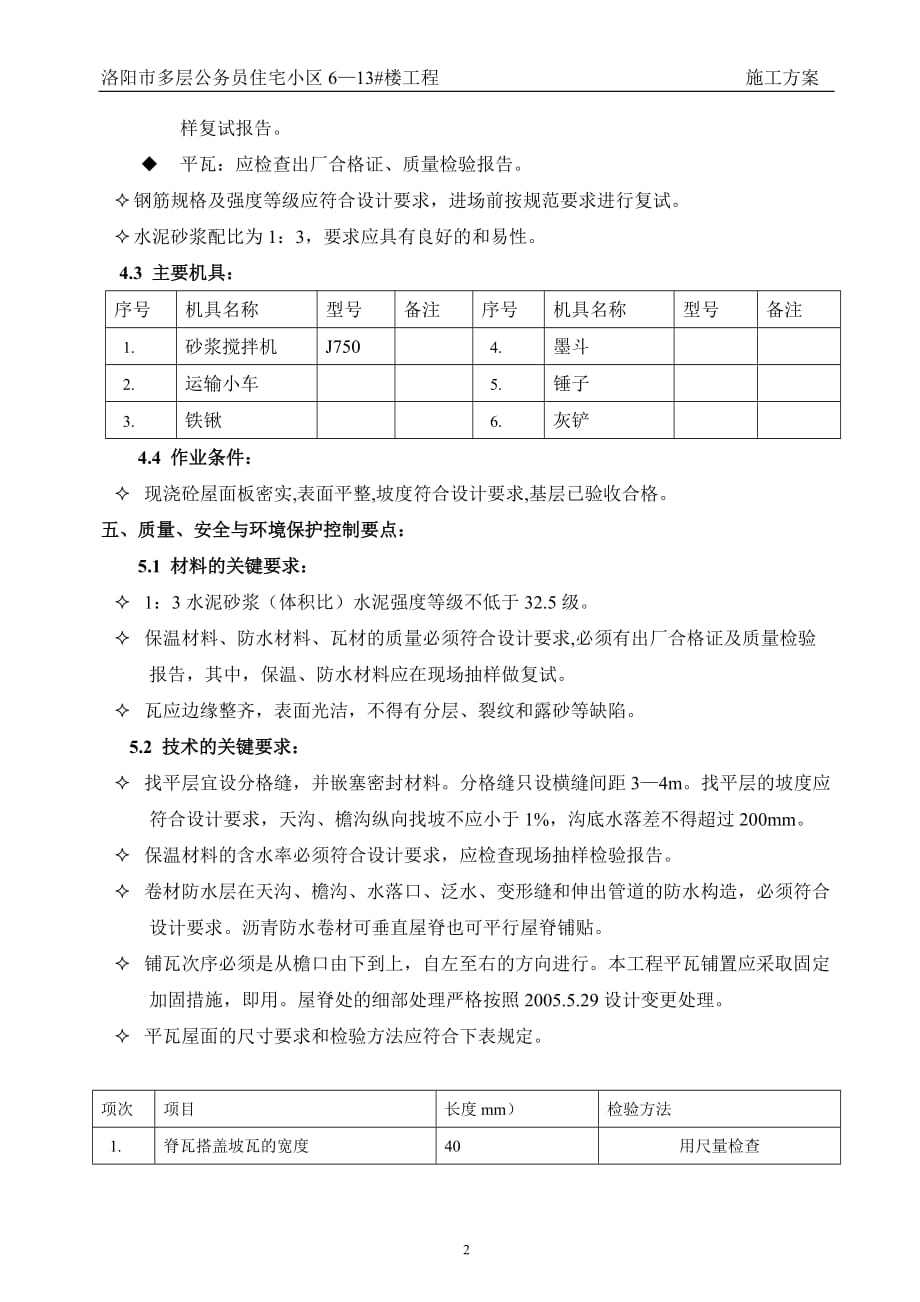 {营销方案}瓦屋面施工方案新_第3页