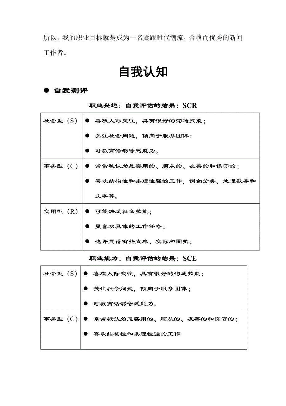 {人力资源职业规划}职业规划大赛讲稿示例_第3页