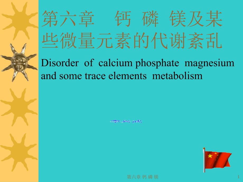 钙磷镁及某些微量元素的代谢紊乱课件_第1页