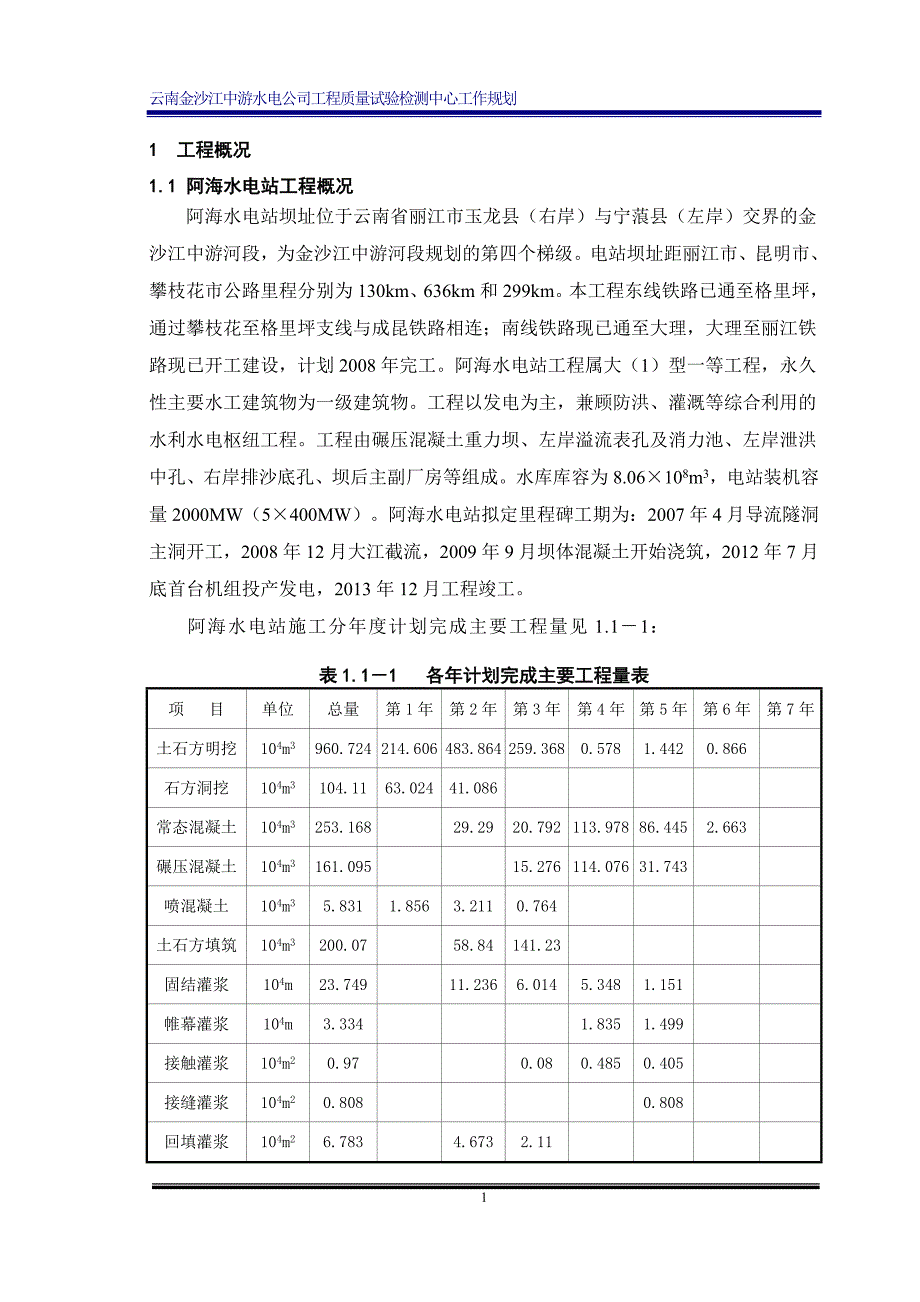 工作计划水电开发公司工程质量试验检测中心工作规划精品_第4页