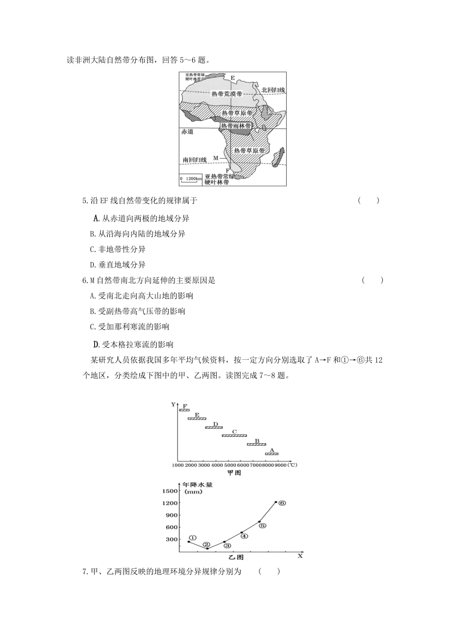 环境管理自然地理环境的差异性精品_第2页