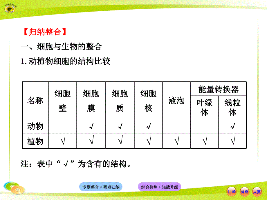 人教版初中生物中考复习专题一细胞生物和环境资料讲解_第3页