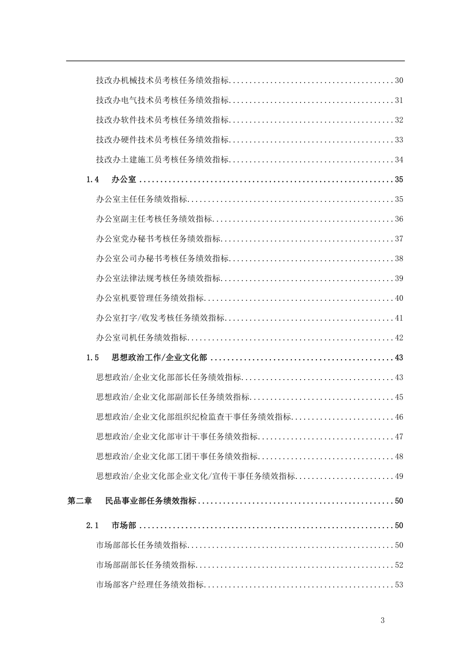 绩效指标实例某咨询岗位任务绩效指标大全精品_第3页