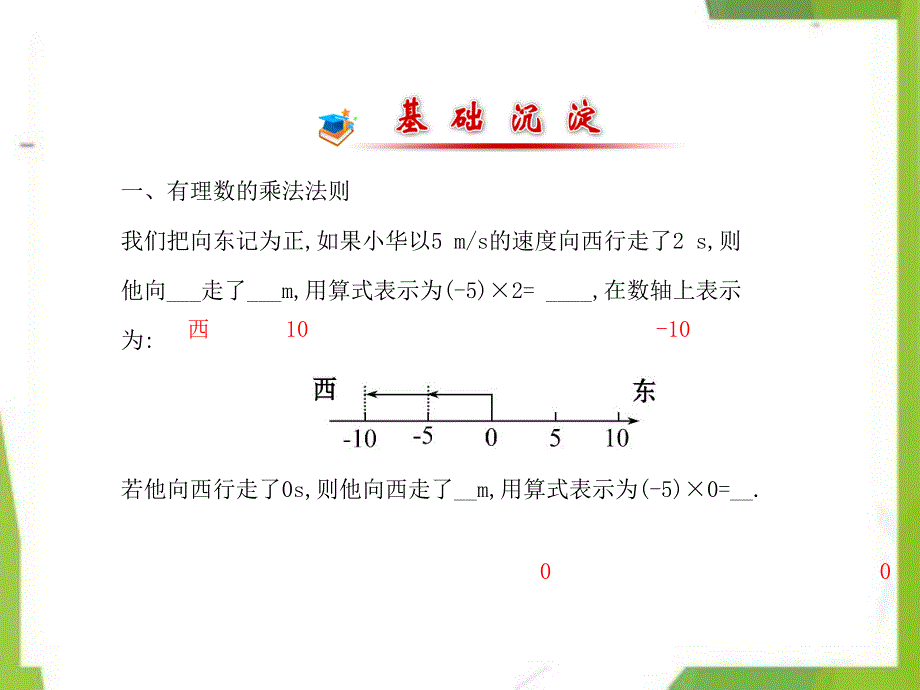 七年级数学上册-1.5.1有理数的乘法第1课时课件新版湘教版_第2页