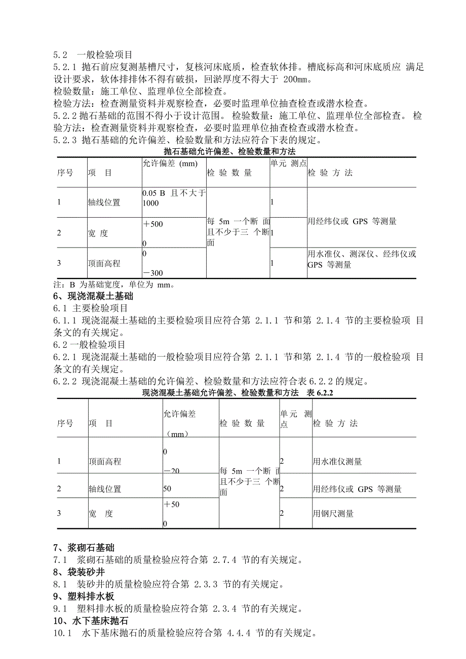 航道整治工程质量检验标准.doc_第4页