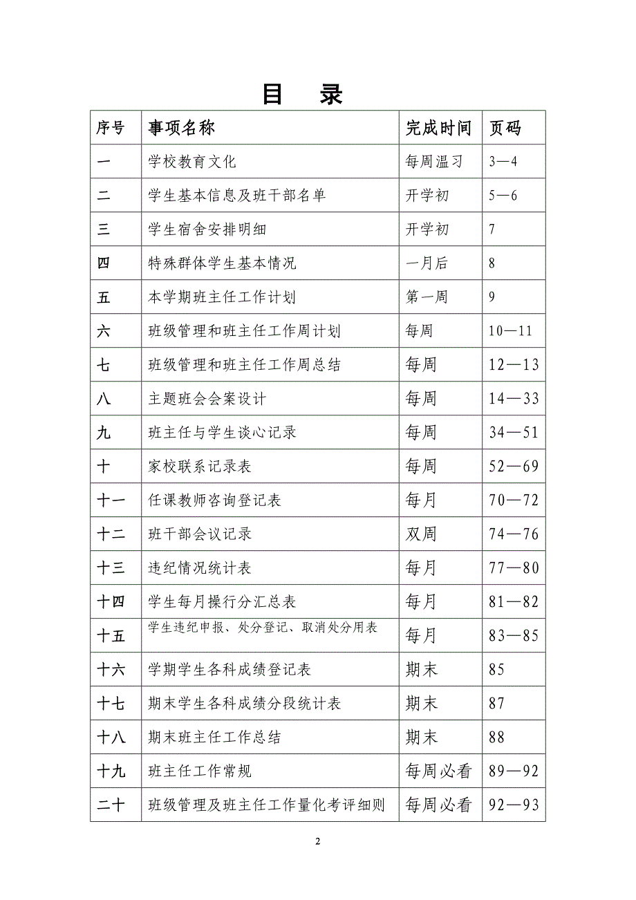 工作手册某某食品药品技工学校班主任工作手册精品_第2页