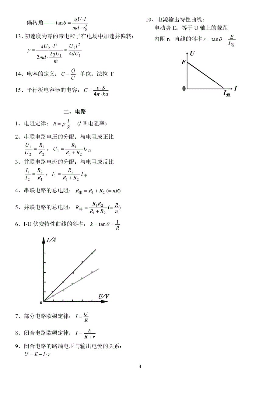 高中物理必修+选修全套公式（7.17）.pdf_第4页