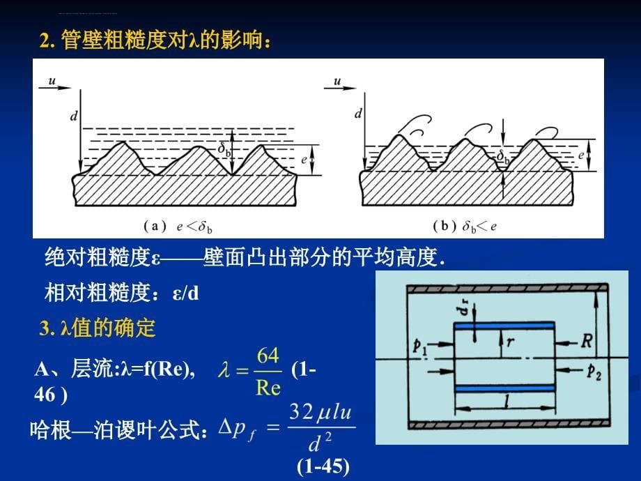 第7讲 流体在管内的流动阻力课件_第5页