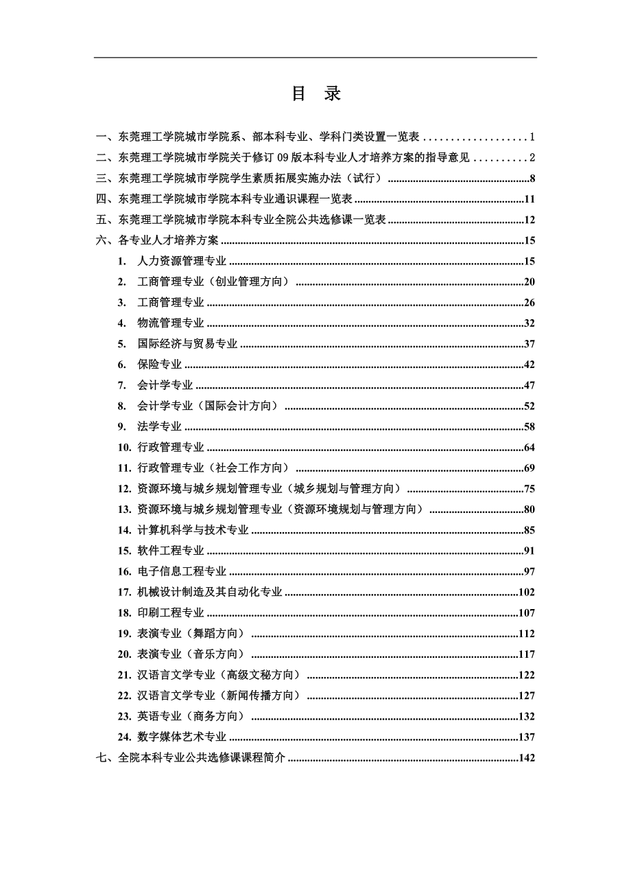 员工管理版本科专业人才培养方案_第1页