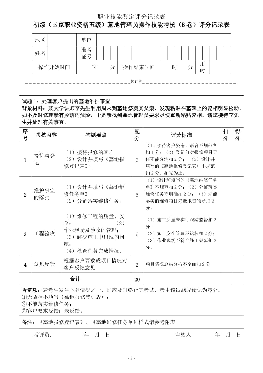 {人力资源绩效考核}具体考核要求._第2页