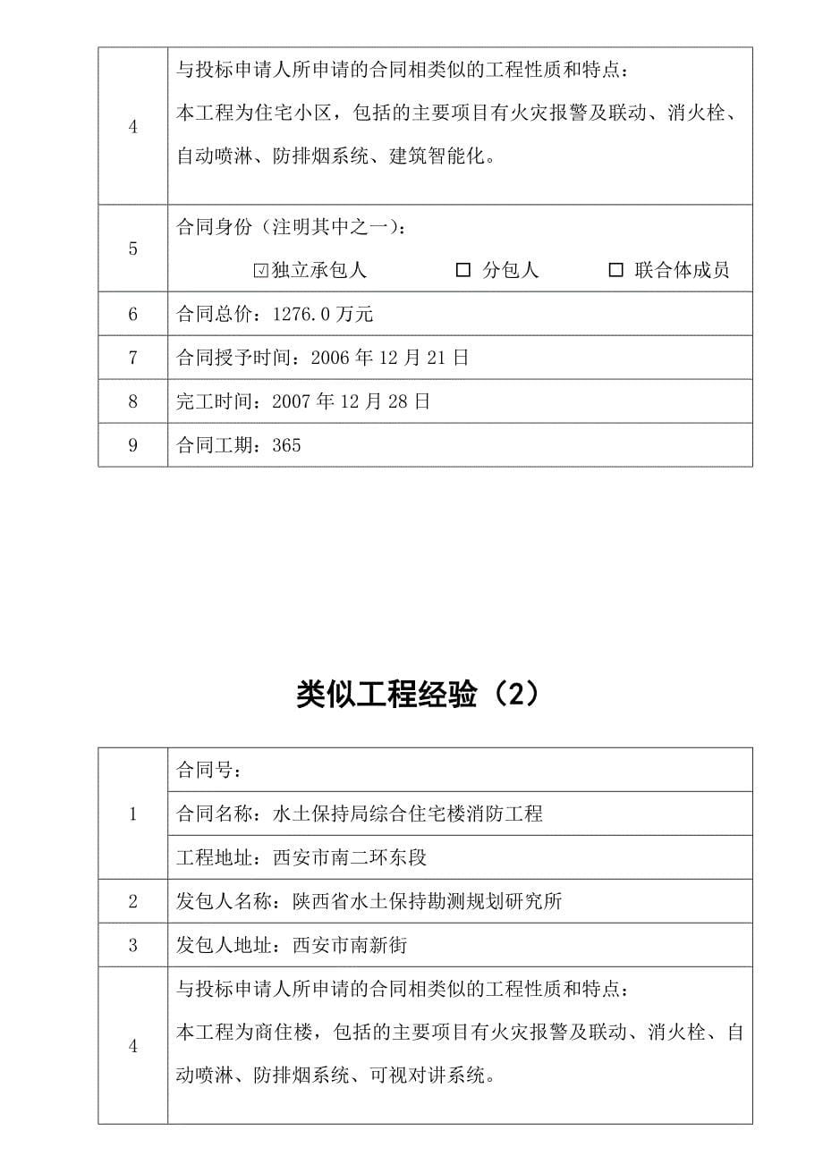 消防管理消防工程技术标样本_第5页