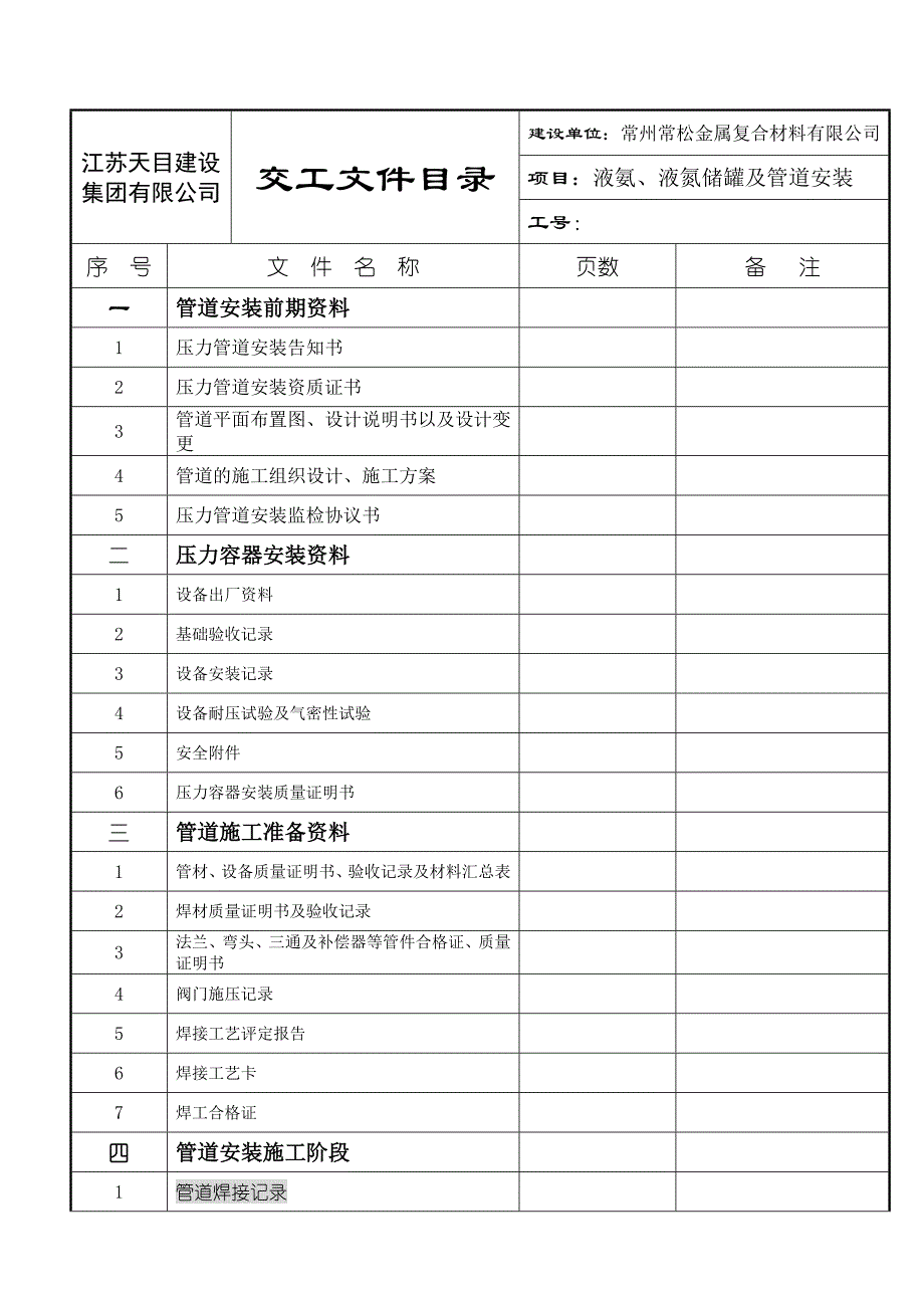 压力容器管理压力管道竣工讲义_第1页