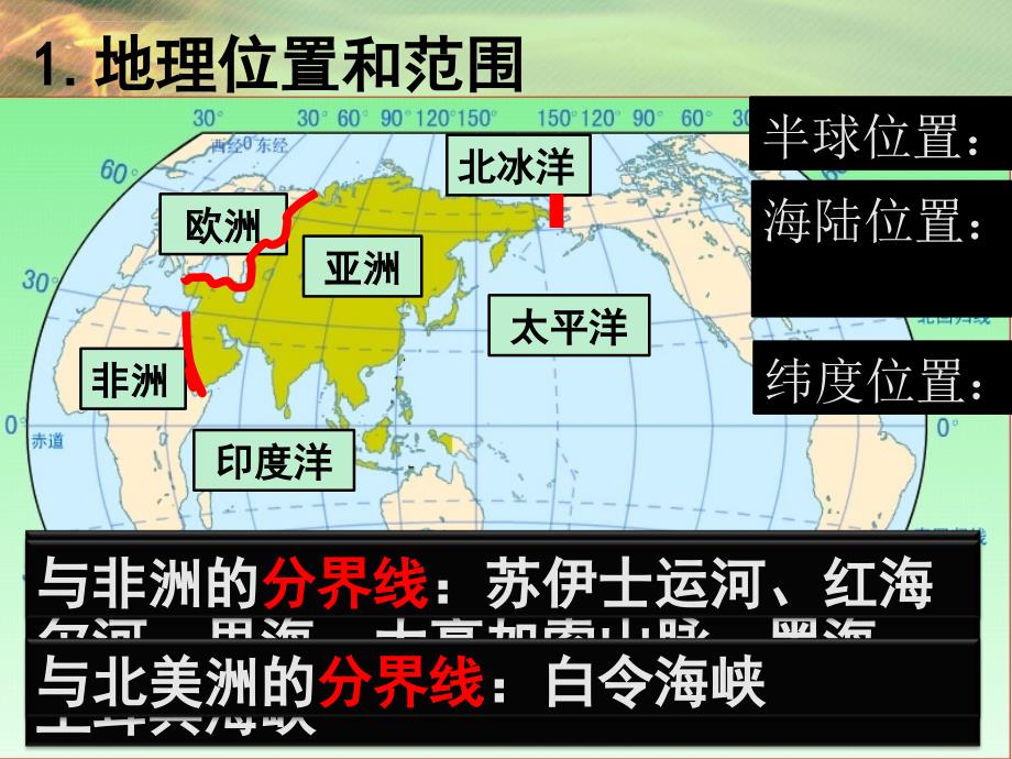 高中区域地理―亚洲概况(精美图文PPT)课件_第4页