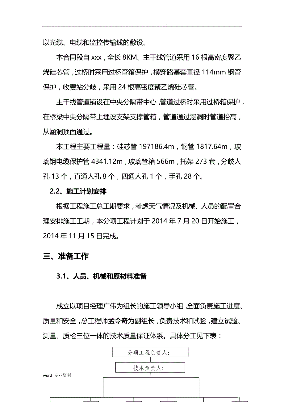 高速公路的硅芯管分项建筑施工组织设计_第4页