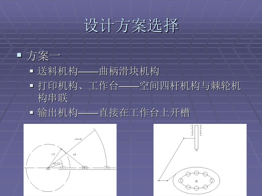 自动打印机机构运动方案设计说课讲解_第2页