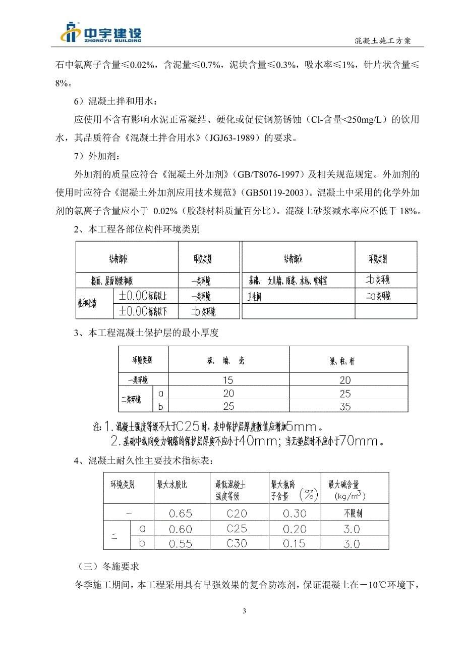 营销方案混凝土施工方案宏业_第5页