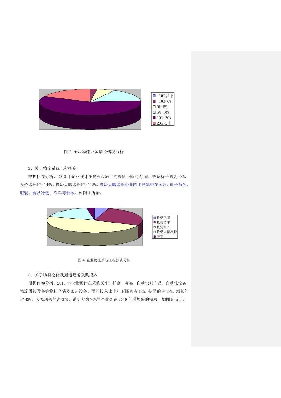 管理诊断调查问卷中国物流装备市场调查分析报告_第5页