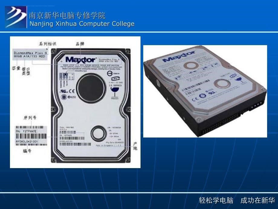 第五章 南京新华电脑专修学院硬件维修课件-硬盘_第5页