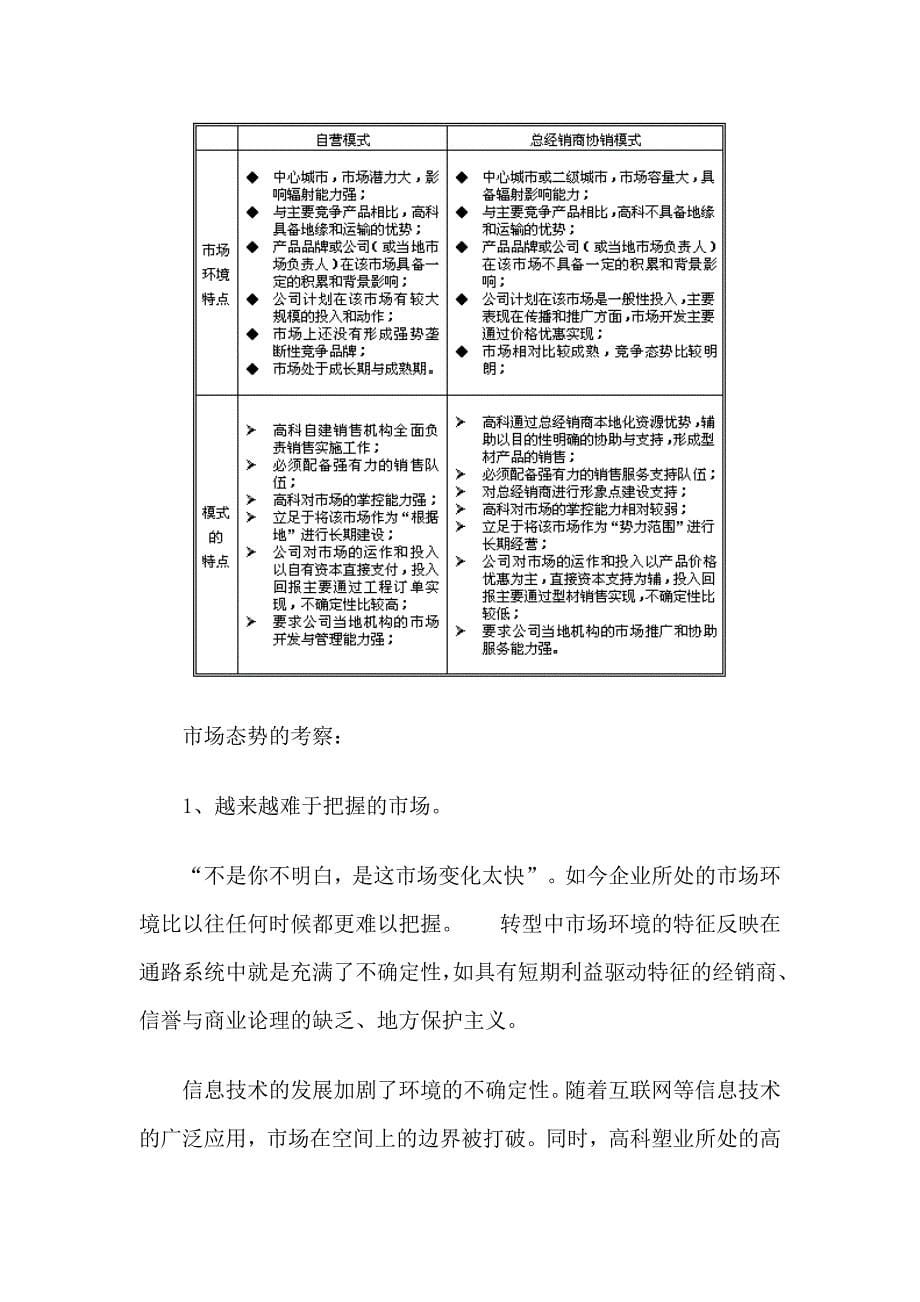 营销模式高科塑业打造营销通路新模式_第5页