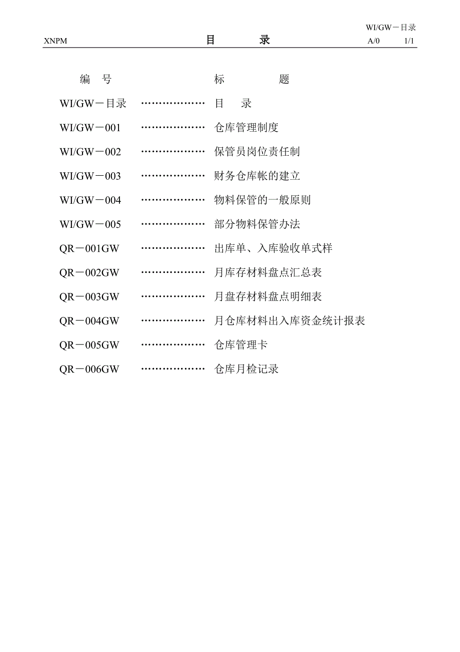 企业管理手册仓库管理手册_第2页