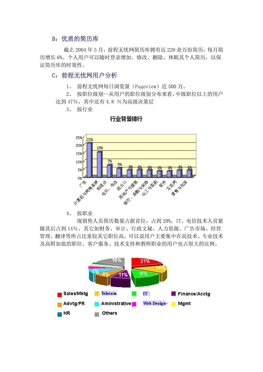 广告传媒前程无忧网络广告效果测评报告_第5页