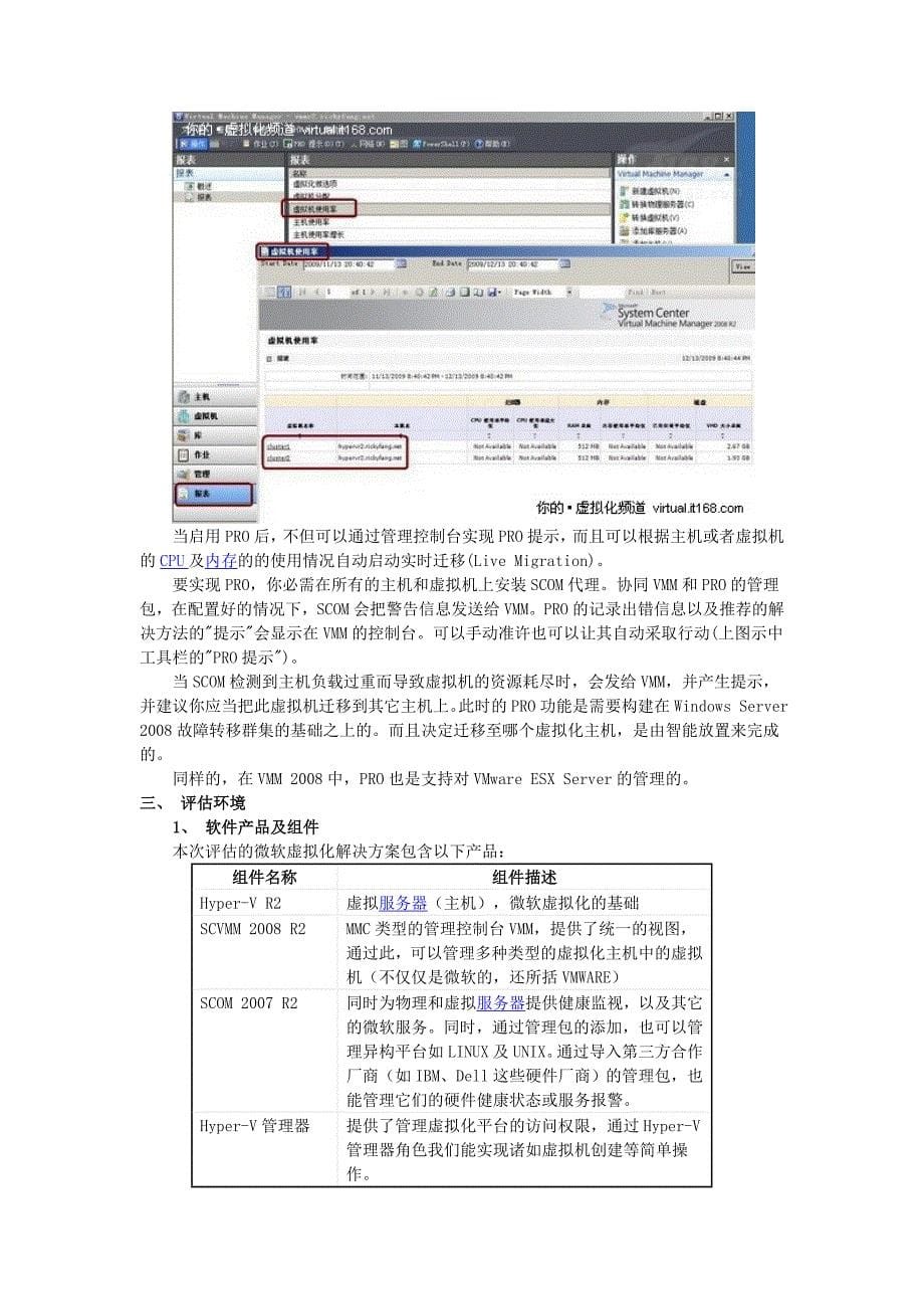 售后服务服务器整合及虚拟架构管理方案实例_第5页