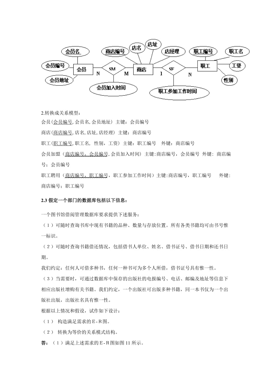 ER模型专题复习_第3页