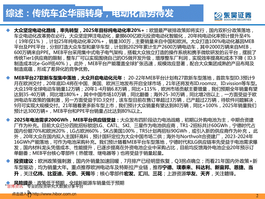 电力设备与新能源行业欧洲专题3_大众集团华丽转身,电动化蓄势待发_第2页