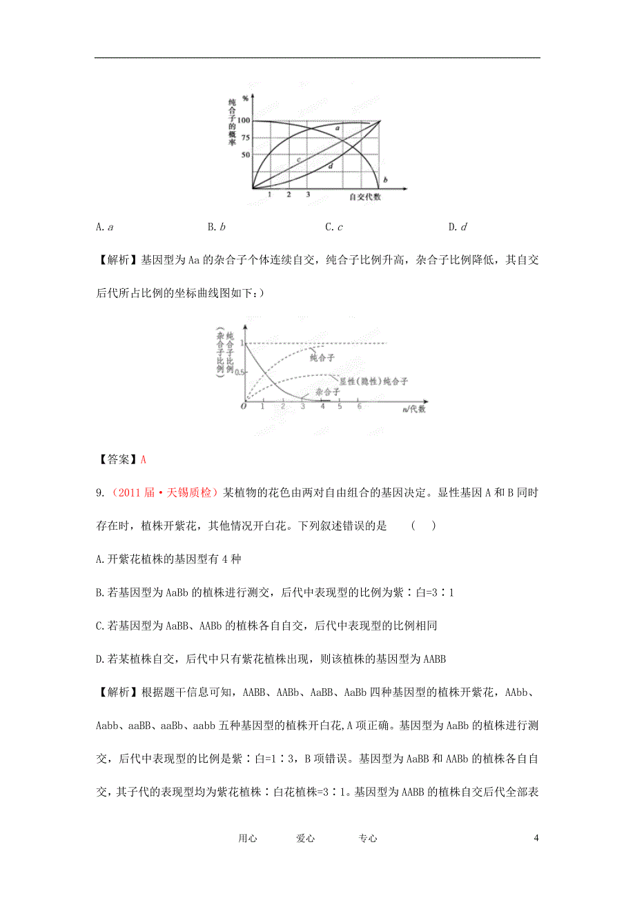 【立体设计】2012高考生物 章末强化训练（六）新课标版.doc_第4页