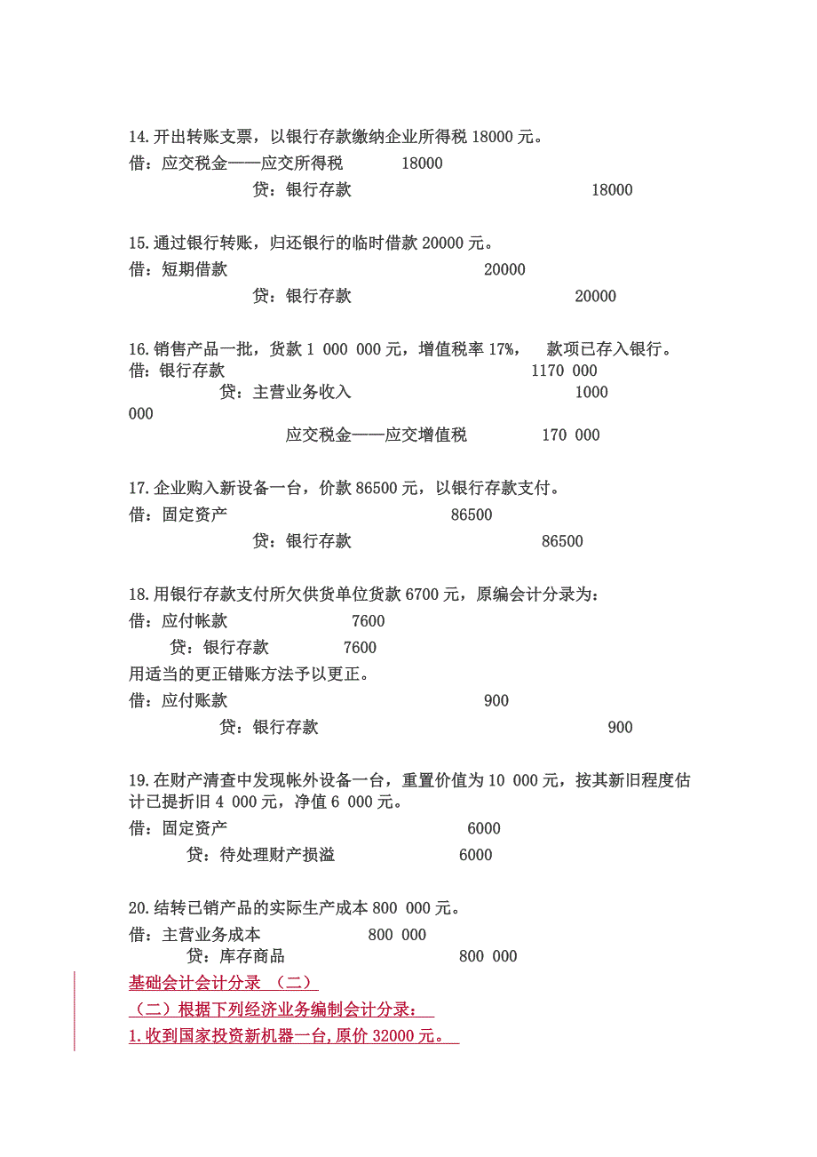 会计分录基础知识分类大全热_第3页