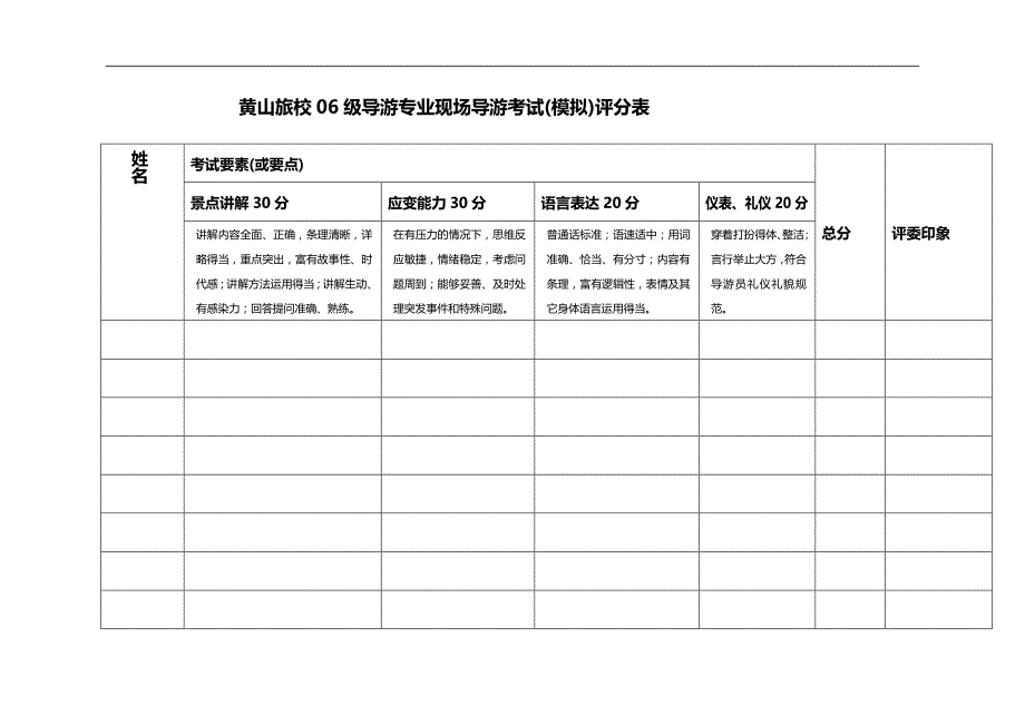 （招聘面试）(BTRL-305)面试人员评价表_ (2516)__第3页