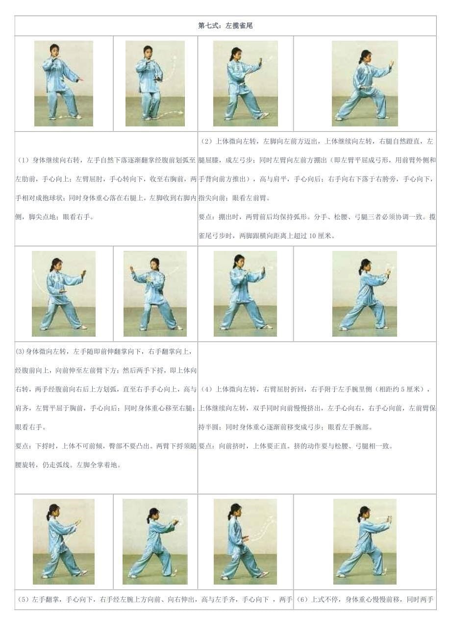 二十四式太极拳图解教程和要领(全).pdf_第5页
