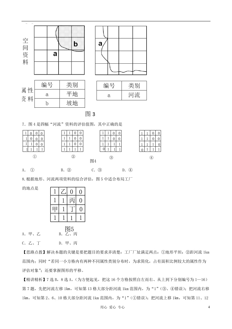 2011年高考地理 点拨与精析 考点8 工业地域的形成与发展 新课标.doc_第4页