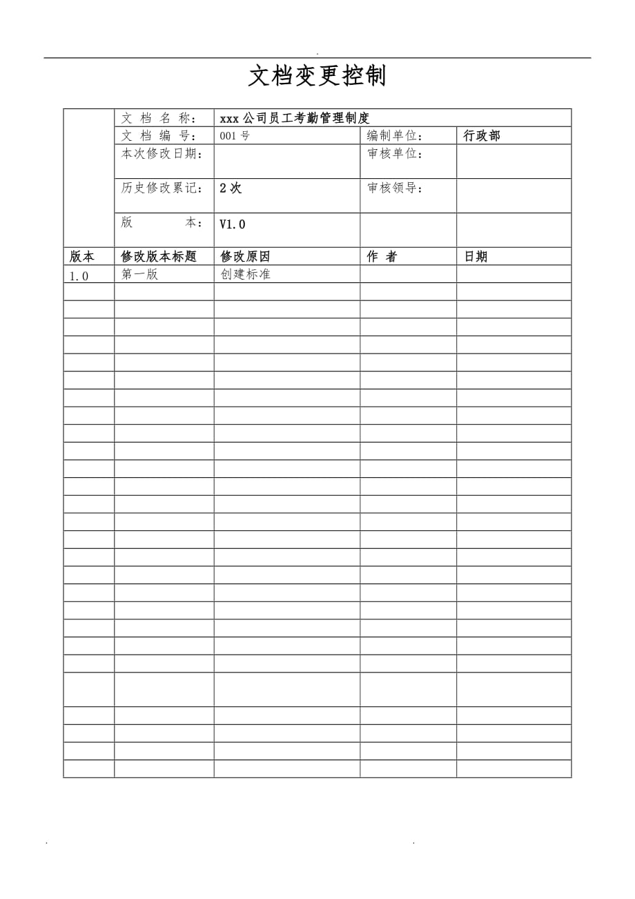 综合性集团企业考勤管理制度_第1页