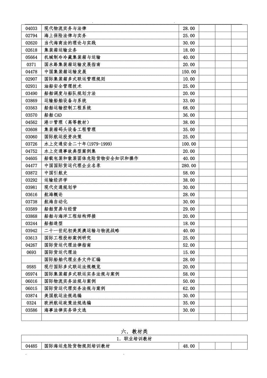 欢迎订阅交通版水运专业图书_第5页