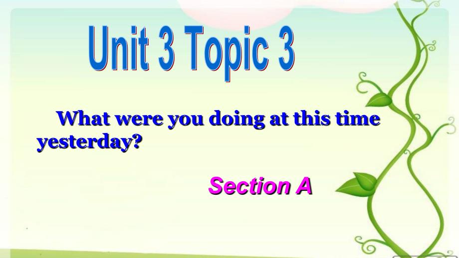仁爱英语八年级上册Unit3 Topic3 Section A公开课_第2页
