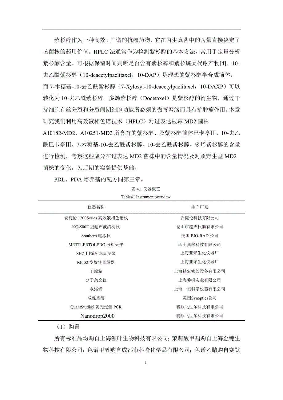 枝状枝孢霉MD2中紫杉醇合成相关候选基因A10182和A10251的超表达分析_第1页