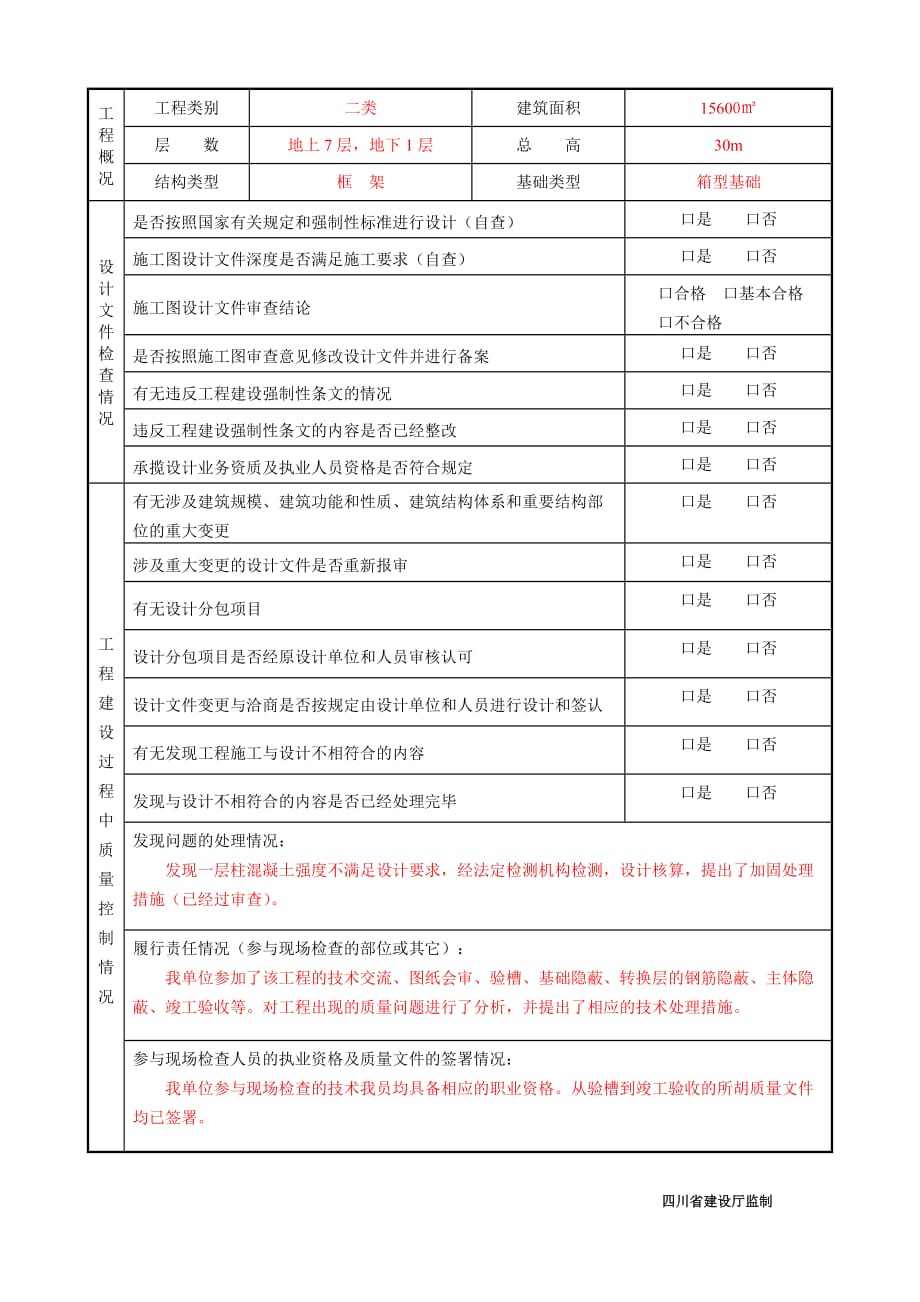 JS-009房屋建筑和市政基础设施工程设计质量检查报告.doc_第2页